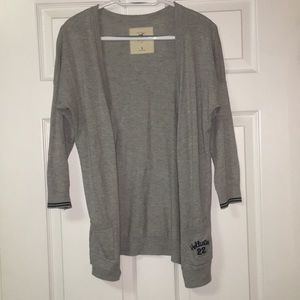 Hollister cardigan—light grey
